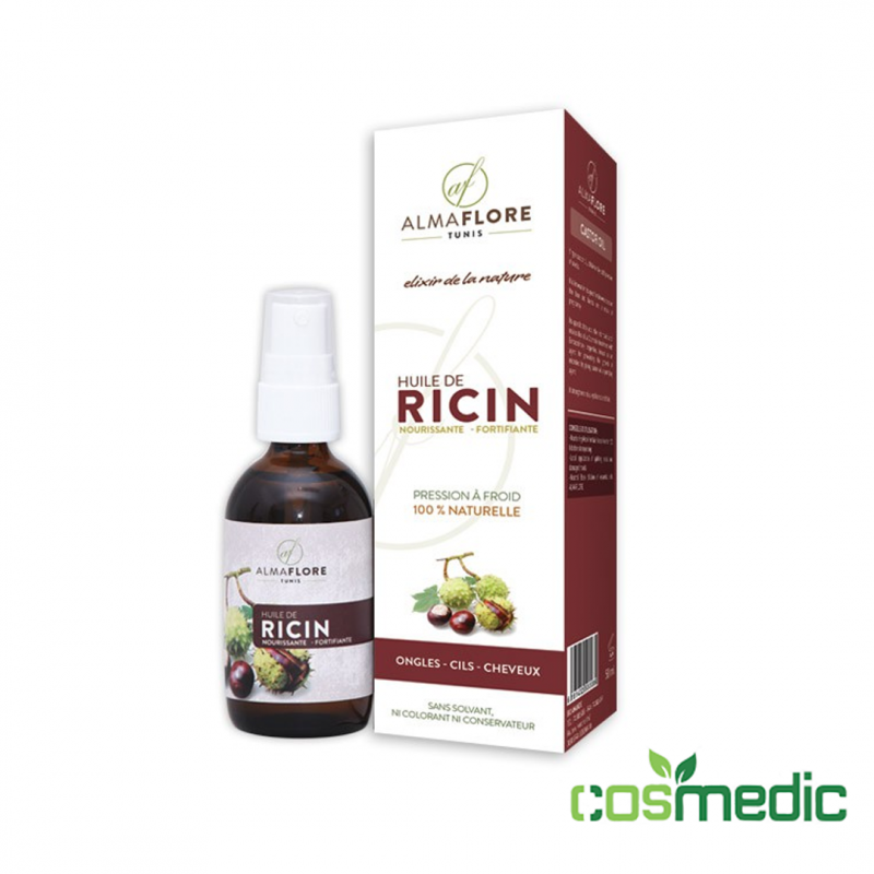 Huile végétale pure de Ricin Bio Orient - Acheter en ligne flacon 10ml