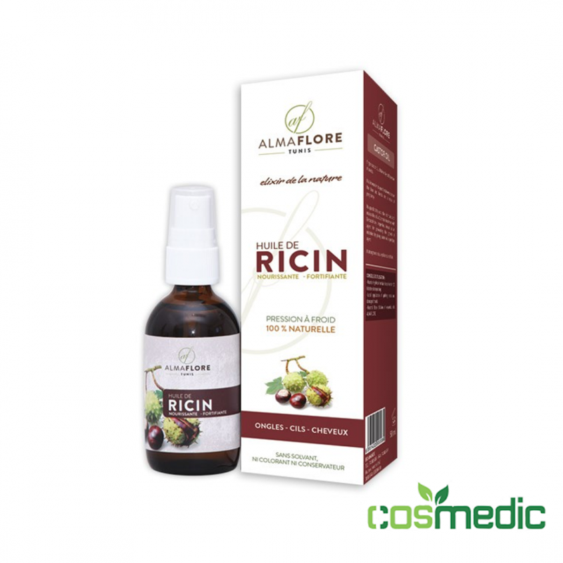 ALMAFLORE HUILE DE RICIN 50ML