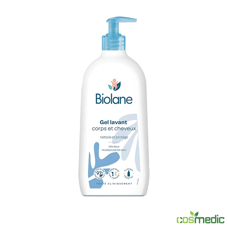 BIOLANE GEL CORPS ET CHEVEUX 750ML